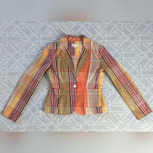 Isaac Mizrahi for Target Plaid Blazer/Jacket